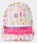 Ruffle School Backpack