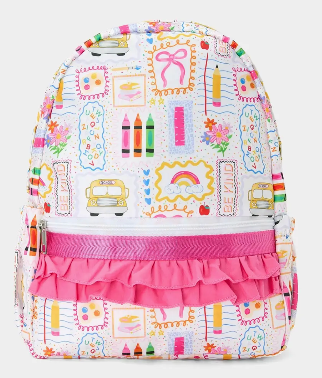 Ruffle School Backpack
